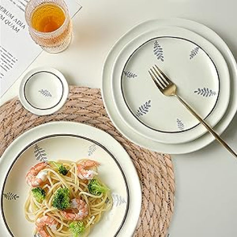 10-Pack Hand-Woven Water Hyacinth Placemats (13" Round)