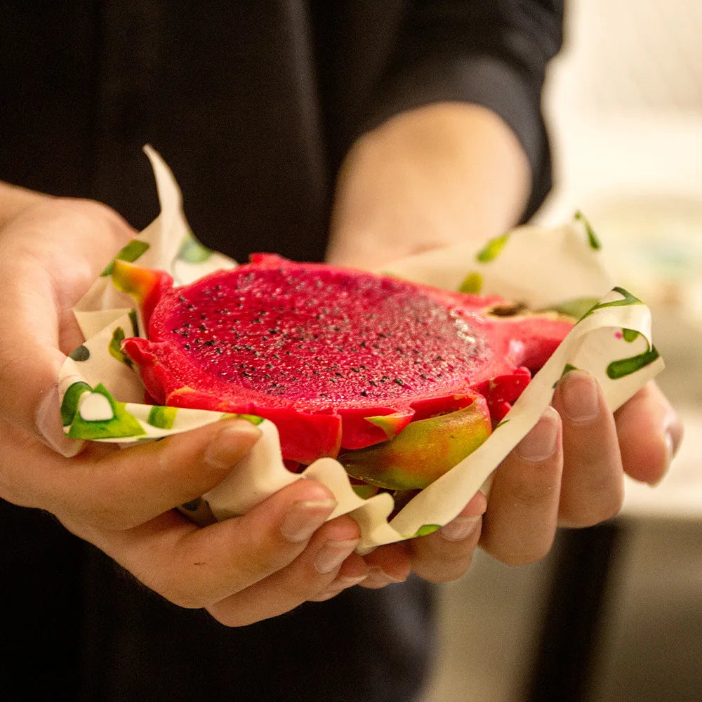 EcoWrap Reusable Beeswax Food Wraps — Sustainable & Organic Food Storage Solution
