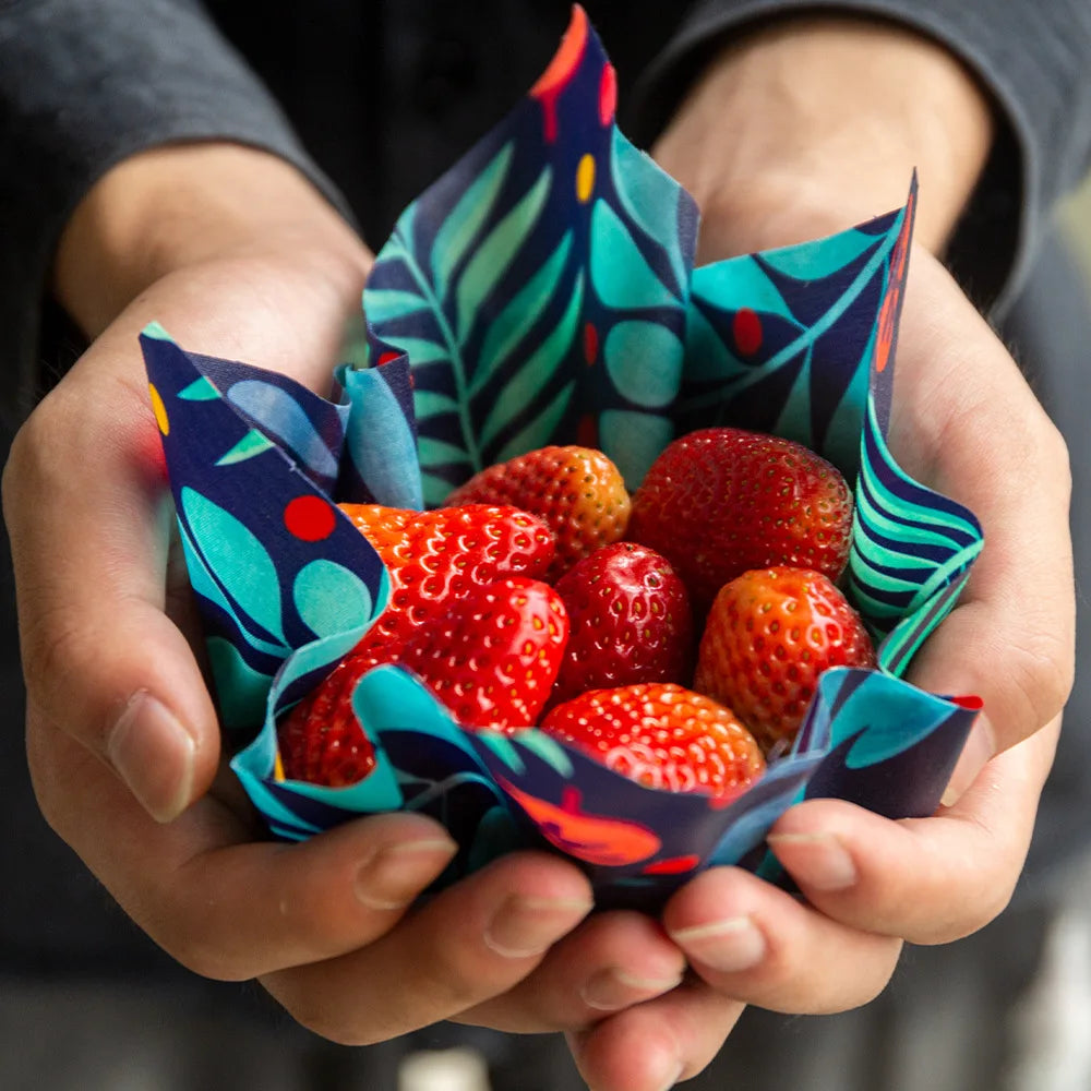 EcoWrap Reusable Beeswax Food Wraps — Sustainable & Organic Food Storage Solution