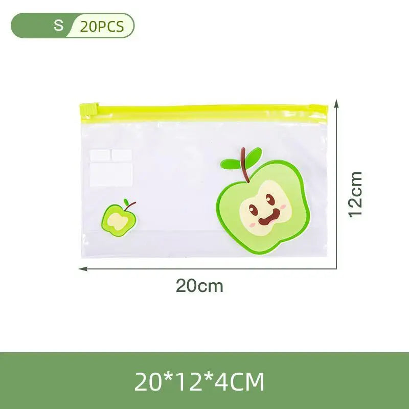 ClearGuard Reusable Zip Lock Bags — Food-Grade Transparent Storage Bags for Freezer, Travel & Camping
