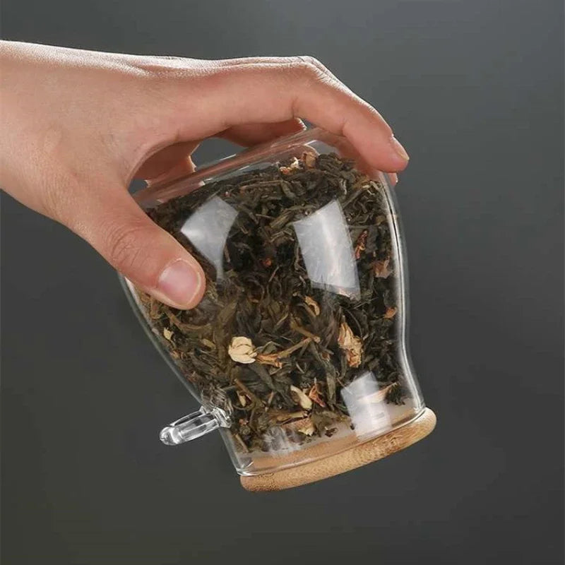 SealFresh Glass Jar Set — Airtight Food Storage Containers for Coffee, Tea, Sugar & More