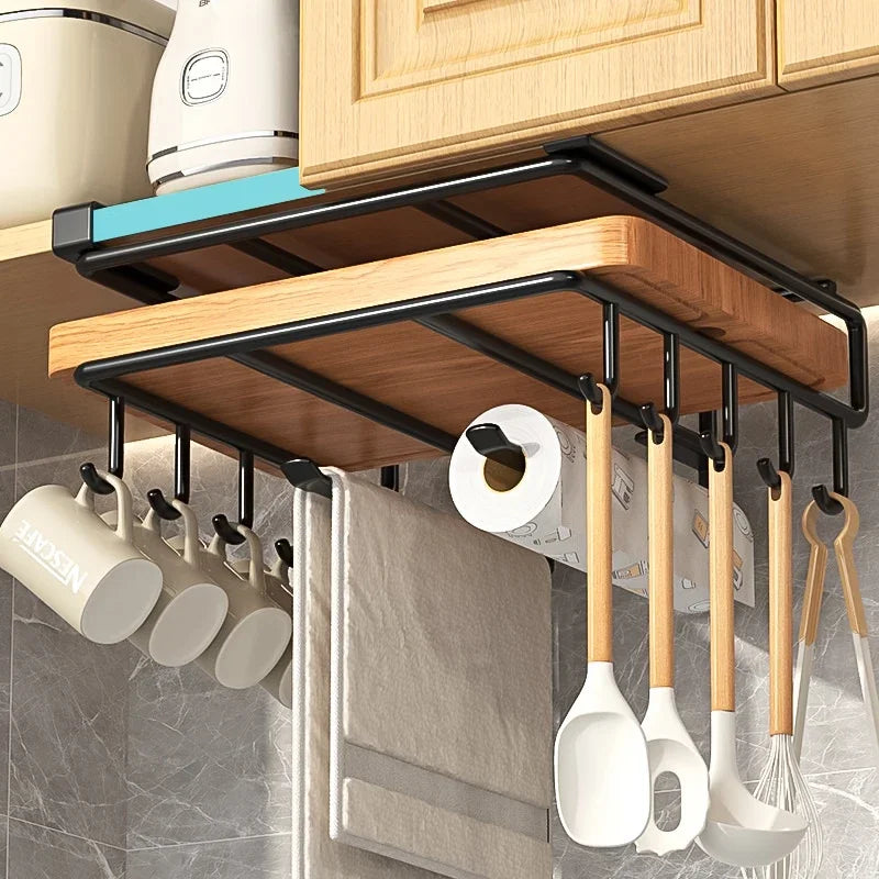 Multifunctional Kitchen Hanging Organizer Rack