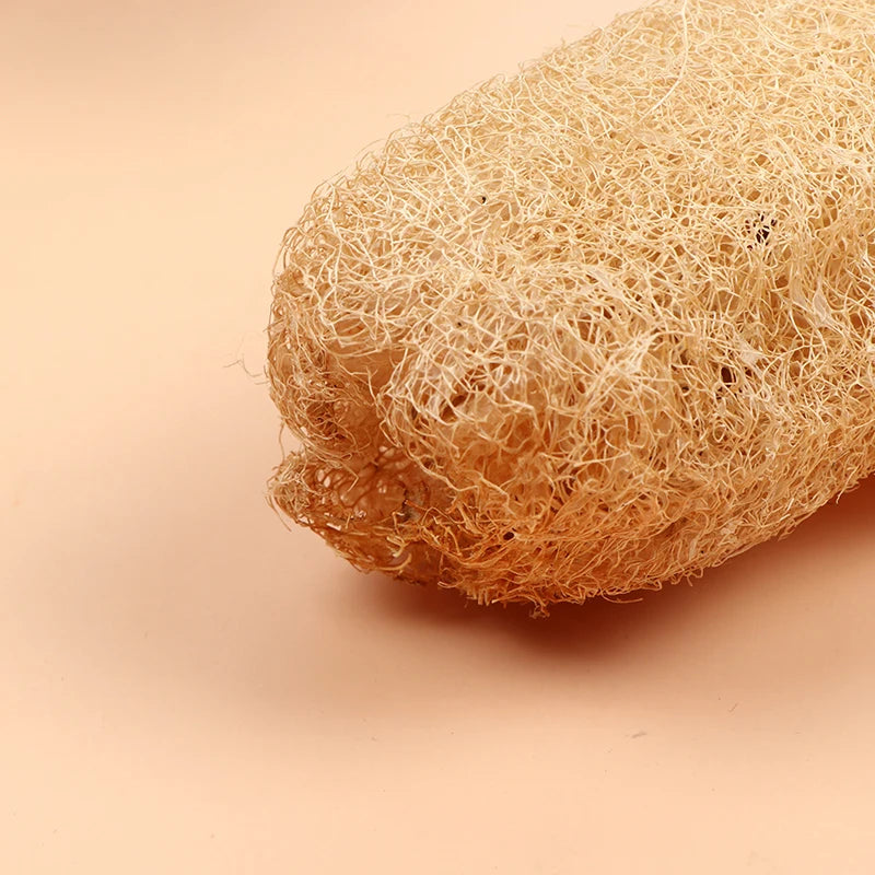 PureLufa Natural Loofah Sponge — Biodegradable Exfoliating Scrubber for Shower & Kitchen