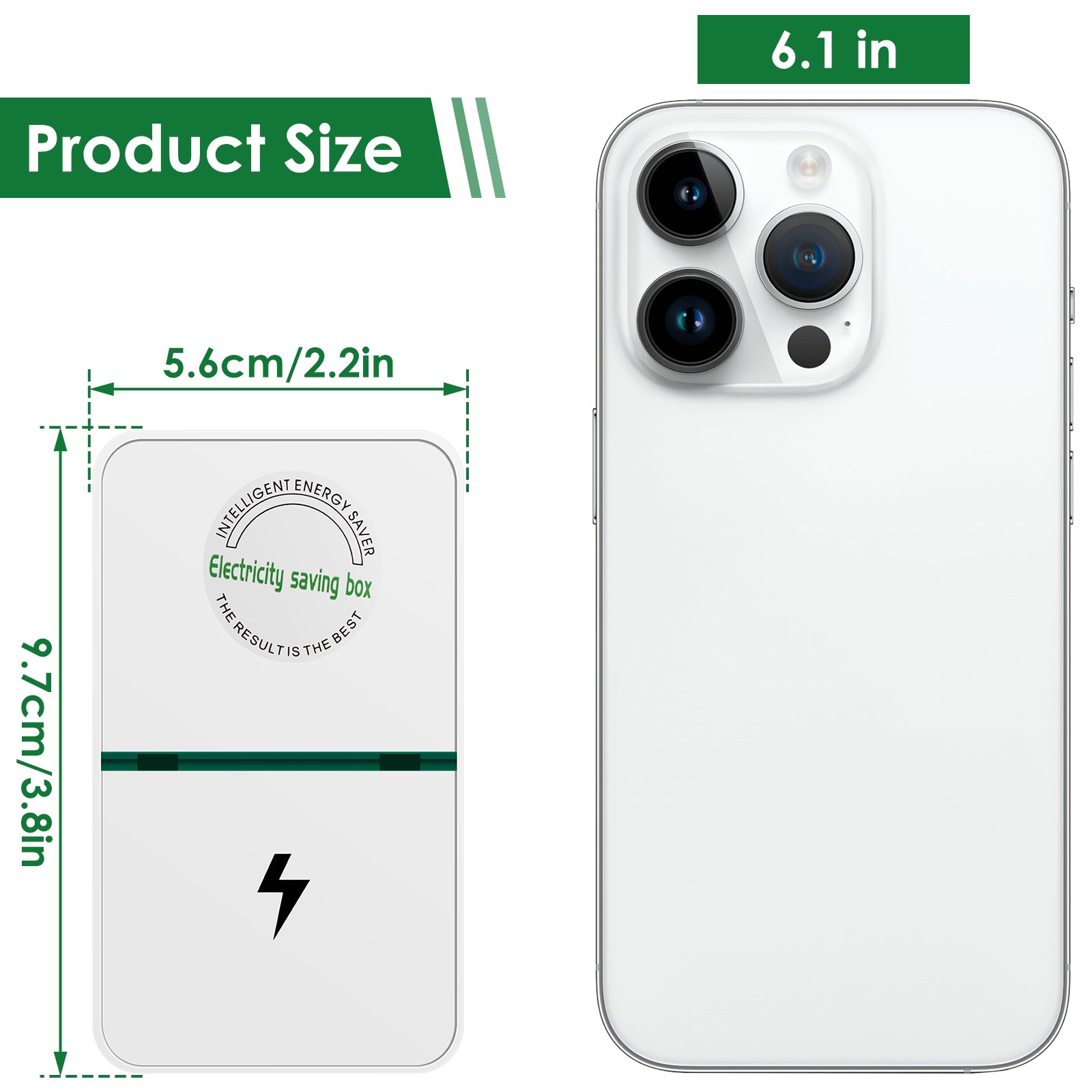 EcoVolt Power Saver — Portable Energy Saving Box (2/4 Pack)