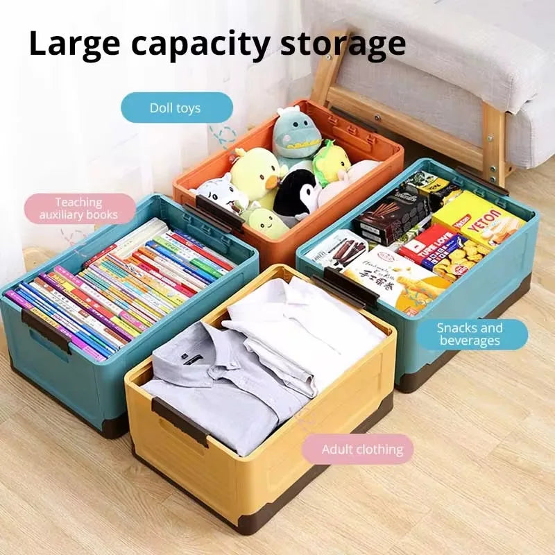 Foldable High-Capacity Storage Box