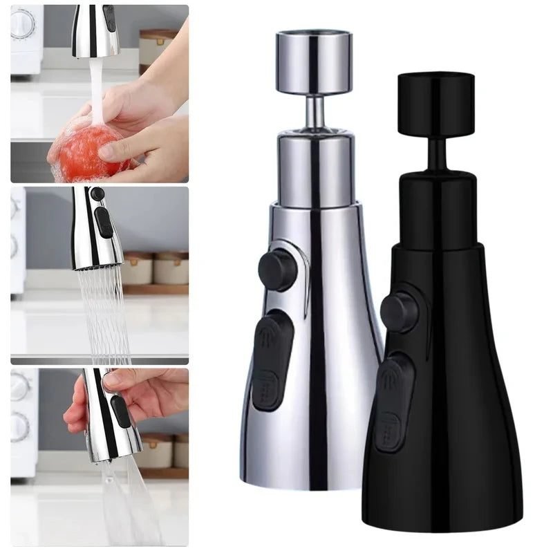 AquaGlide 360° Faucet Extender — Ultimate Splash-Proof Sink
