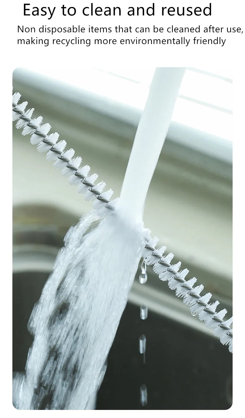 FlexiClear Pipe Dredging Brush — Flexible Drain Cleaner for Hair & Clogs