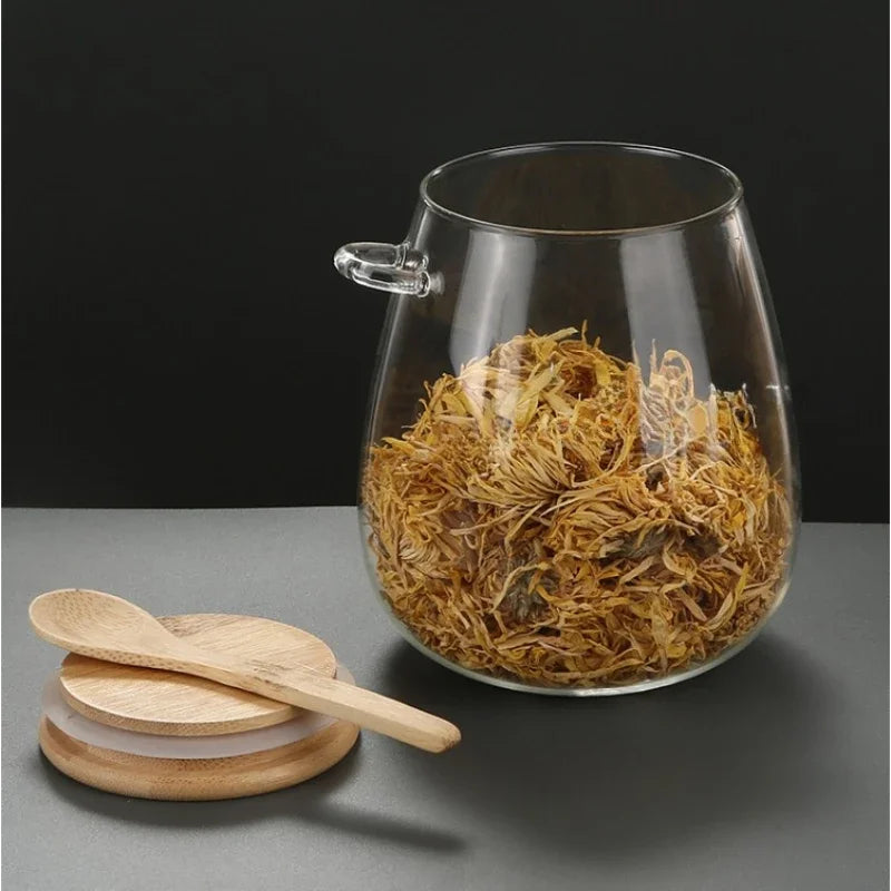 SealFresh Glass Jar Set — Airtight Food Storage Containers for Coffee, Tea, Sugar & More