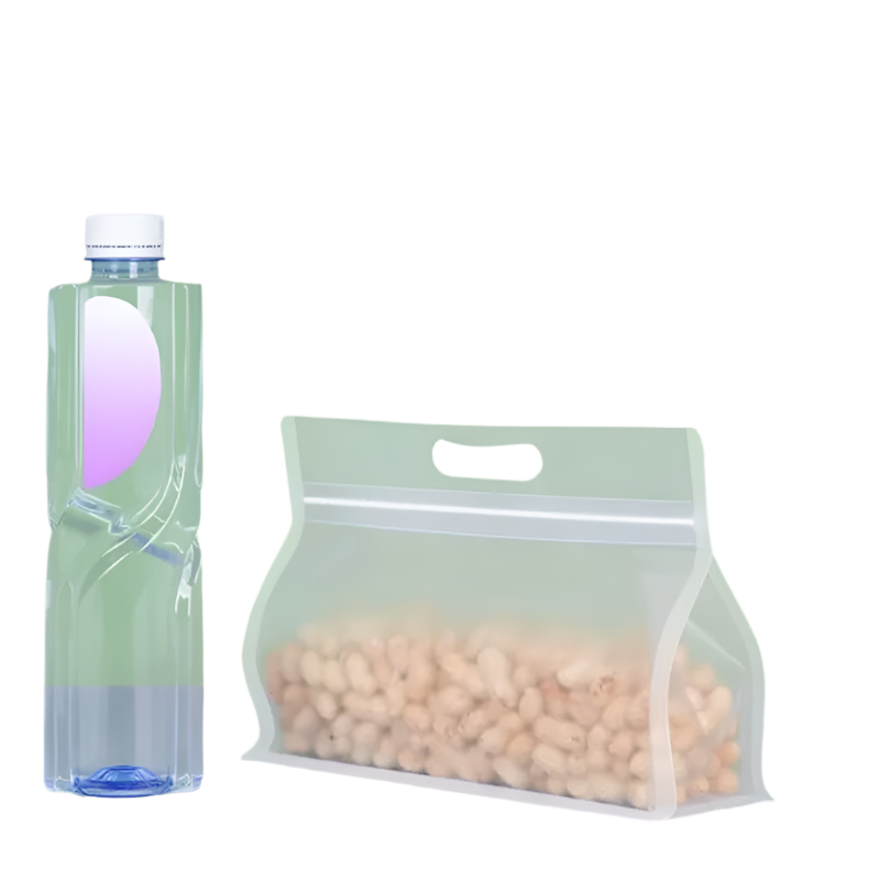 EcoZip Reusable PEVA Food Storage Bags — Leakproof Stand-Up Silicone-Free Freezer Bags