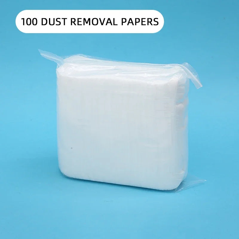 DustTrap Electrostatic Mop Cloths — Disposable Replacement Pads for Pet Hair & Dust (100PCS)