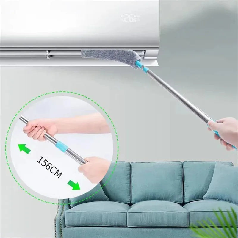 SwiftSweep Long Handle Dust Mop — Versatile Floor & Ceiling Cleaner