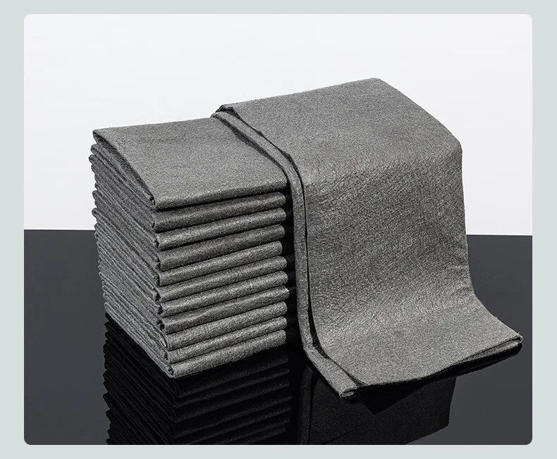 MagicShine Thickened Microfiber Cleaning Cloths — Lint-Free Glass & Surface Clean Towels
