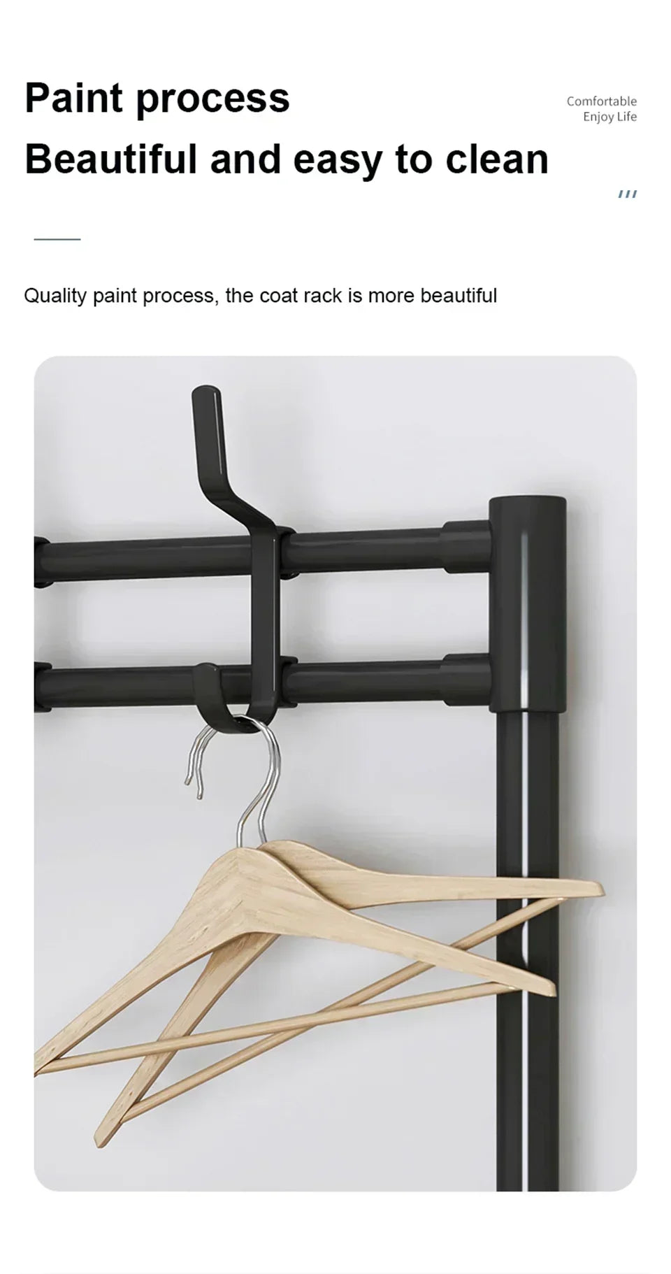 Multi-Layer Shoe and Clothes Storage Rack