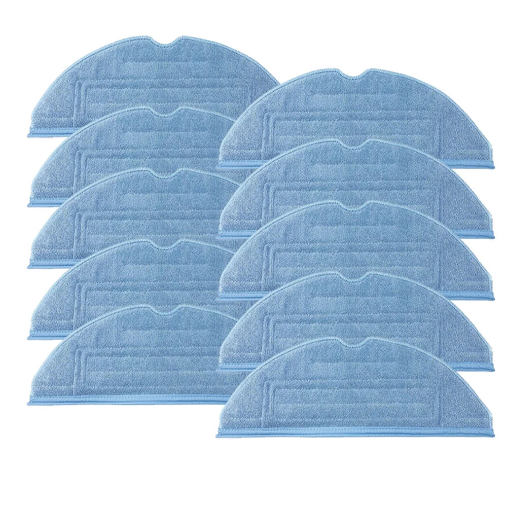 RoboClean Washable Mop Cloth Pads — Reusable Microfiber Replacement for Xiaomi Roborock S7/S7MaxV Ultra