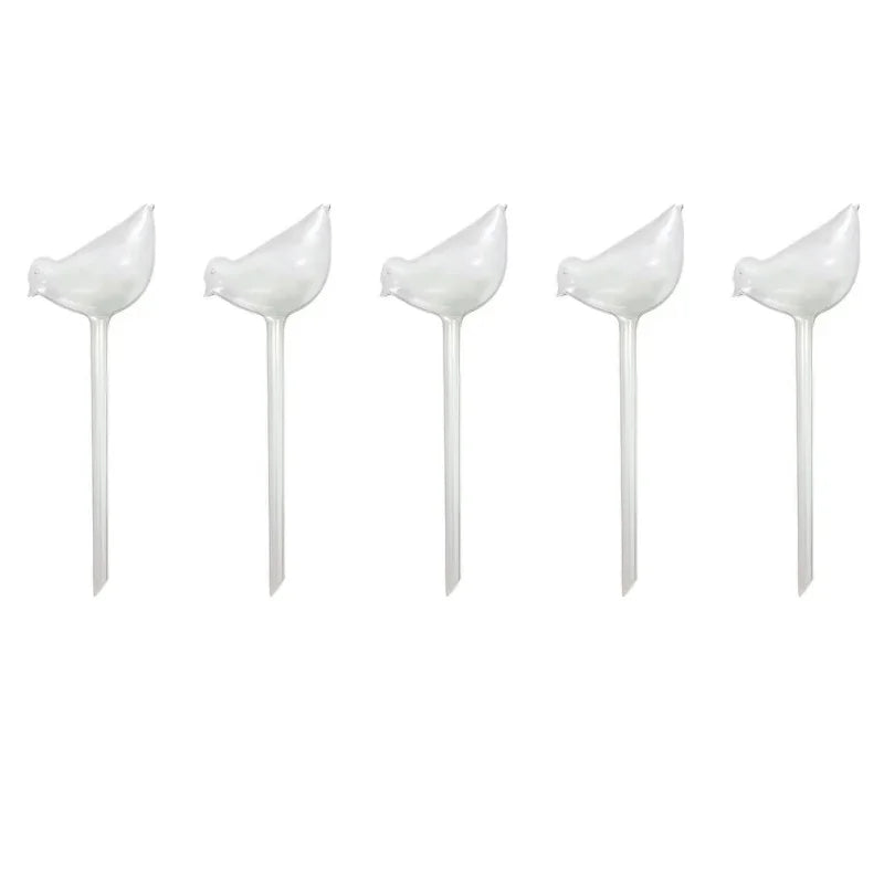 AquaBloom Self-Watering Bulbs — Automatic Bird & Ball Shape Drip Irrigation System
