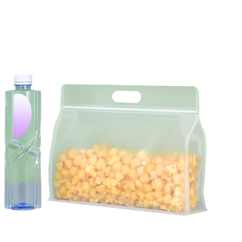 EcoZip Reusable PEVA Food Storage Bags — Leakproof Stand-Up Silicone-Free Freezer Bags