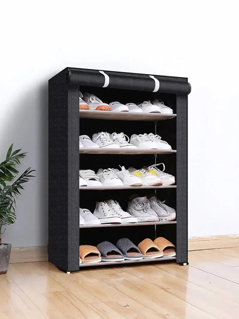 Dustproof Multilayer Shoe Storage Cabinet