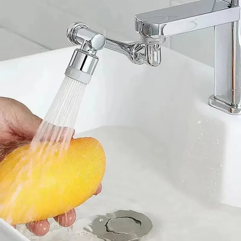 SpinFlow 1080° Universal Faucet Sprayer – Rotating Aerator Extender