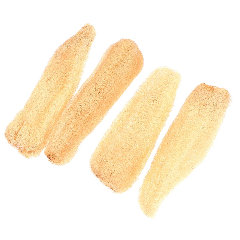 PureLufa Natural Loofah Sponge — Biodegradable Exfoliating Scrubber for Shower & Kitchen