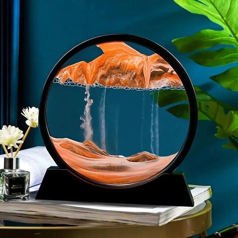 3D Flowing Sand Art Sculpture