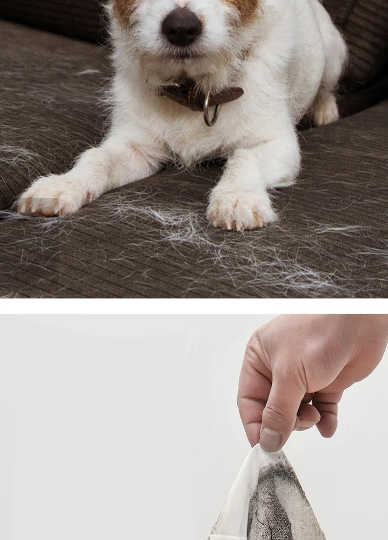 DustTrap Electrostatic Mop Cloths — Disposable Replacement Pads for Pet Hair & Dust (100PCS)