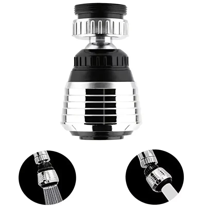 AquaShield 360° Anti-Splash Faucet Head — Water-Saving Bubbler Nozzle