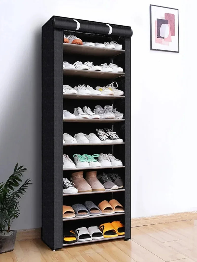 Dustproof Multilayer Shoe Storage Cabinet