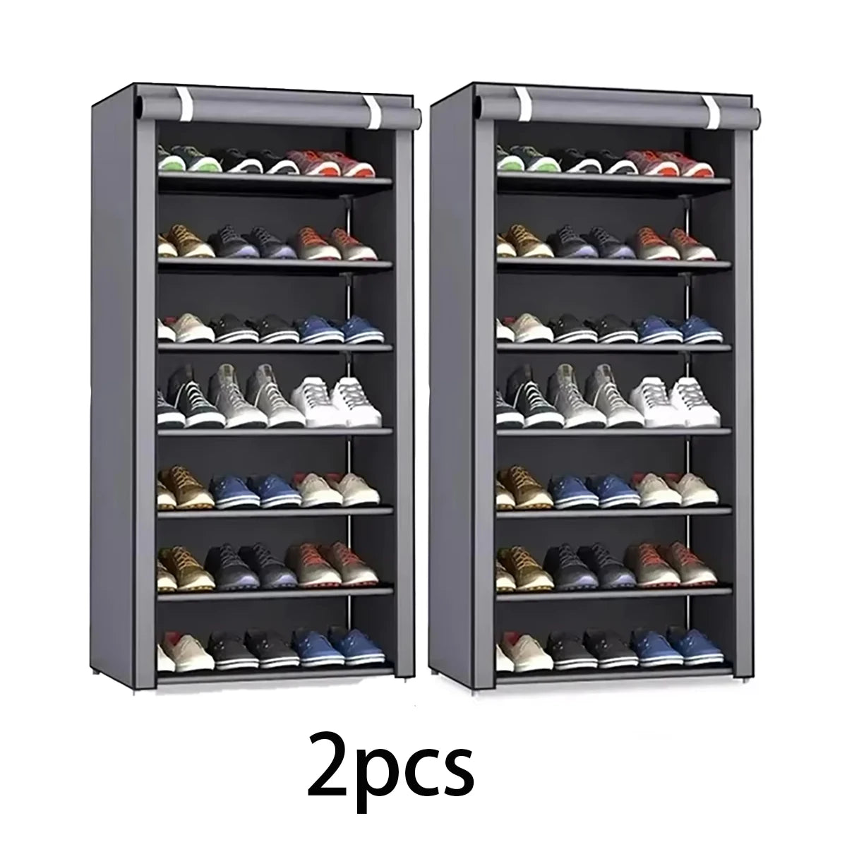 Dustproof Multilayer Shoe Storage Cabinet
