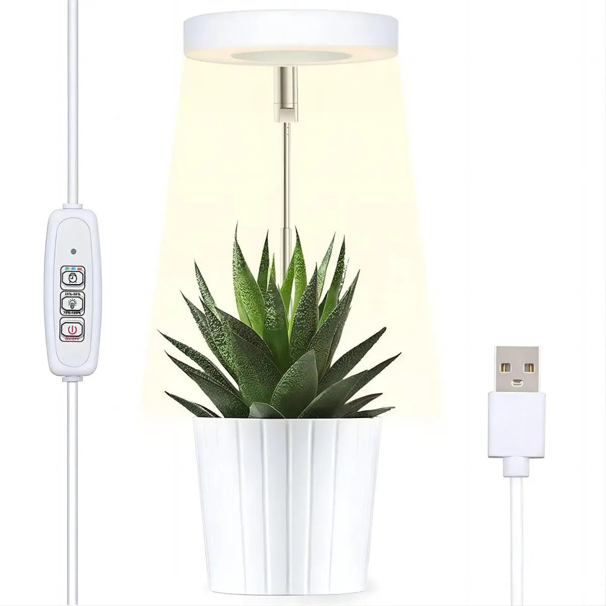 LushGlow Pro - Full Spectrum LED Grow Light