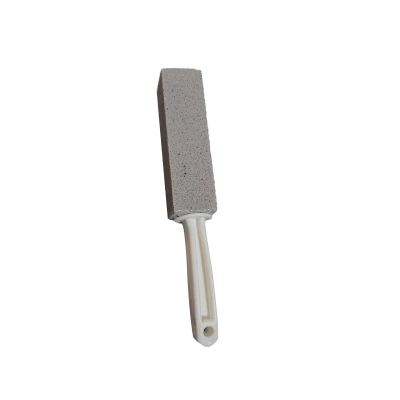 PumiClean Pumice Stone Toilet Brush — Manual Stain Remover for Toilet, Bathtub & Sink