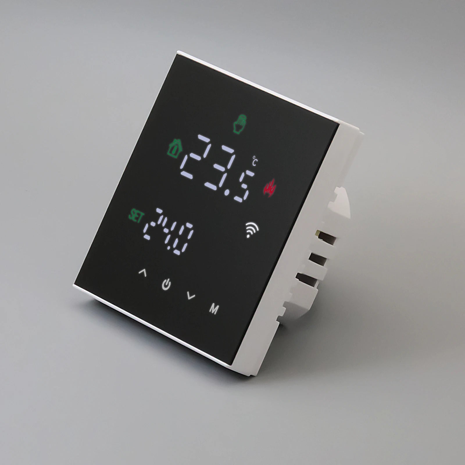 ThermoSmart WiFi Thermostat — Smart Temperature Controller for Electric Heating & Gas Boilers
