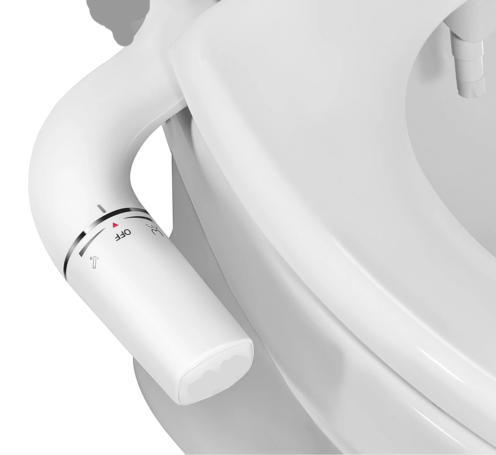Ultra-Slim Bidet Attachment – Dual Nozzle with Adjustable Water Pressure