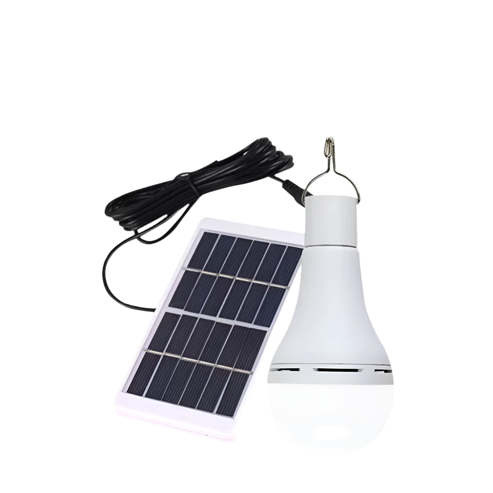 SunGlow Portable LED Solar Lamp — Waterproof Hanging Light for Outdoors