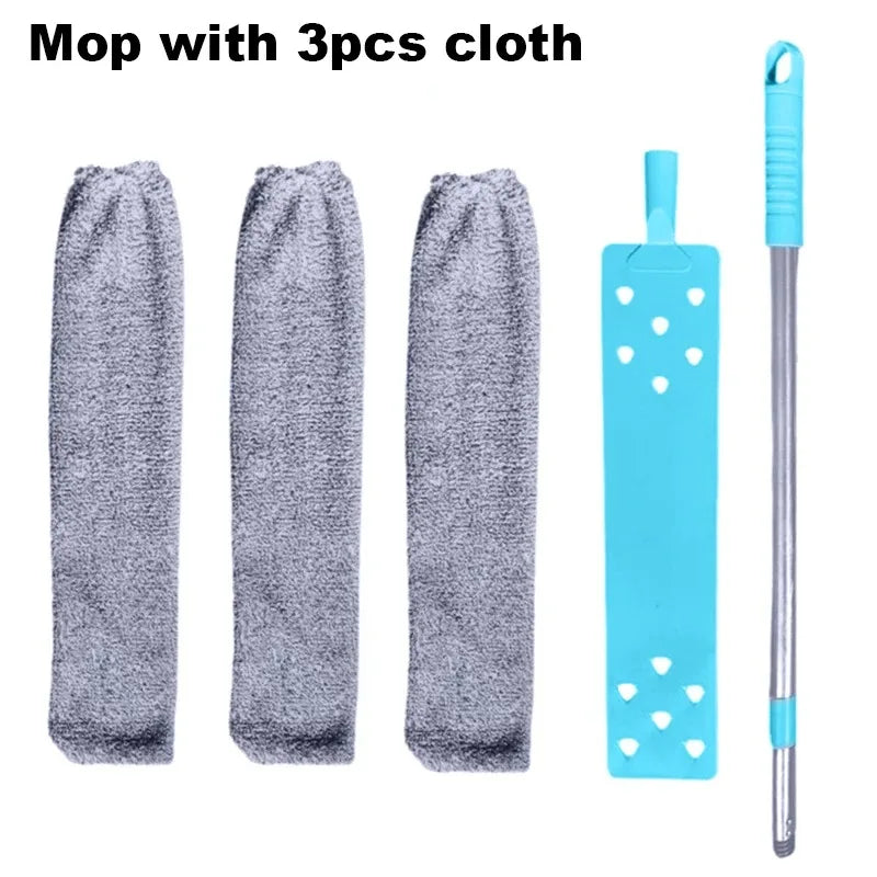 SwiftSweep Long Handle Dust Mop — Versatile Floor & Ceiling Cleaner