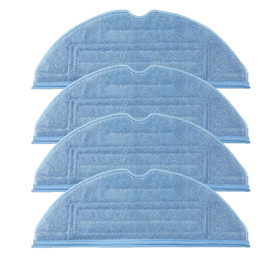 RoboClean Washable Mop Cloth Pads — Reusable Microfiber Replacement for Xiaomi Roborock S7/S7MaxV Ultra