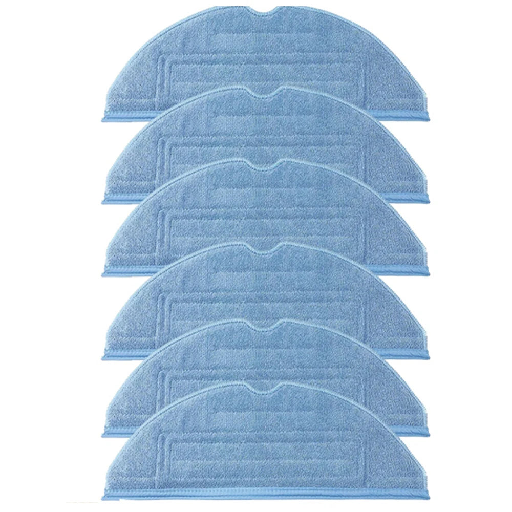 RoboClean Washable Mop Cloth Pads — Reusable Microfiber Replacement for Xiaomi Roborock S7/S7MaxV Ultra