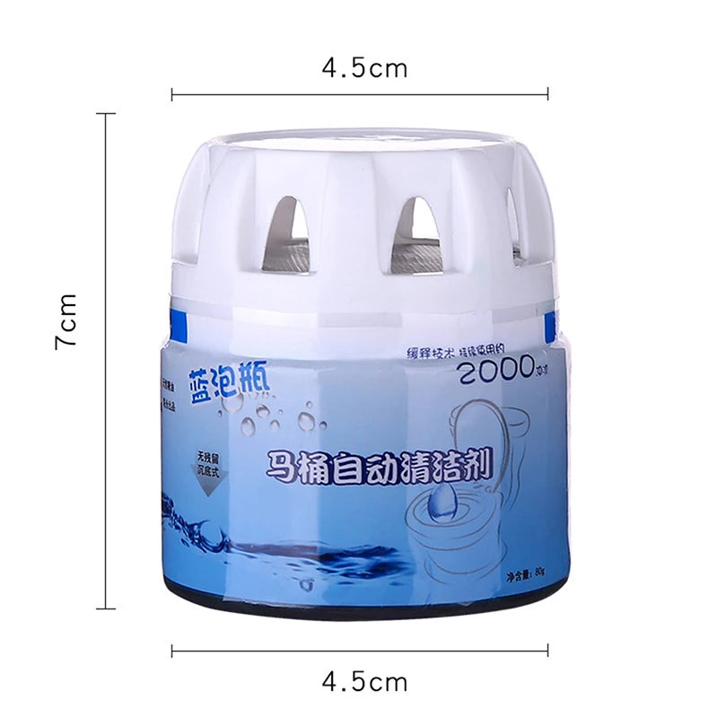BlueWave Automatic Toilet Bowl Cleaner — Blue Bubble Deodorizing Tablets