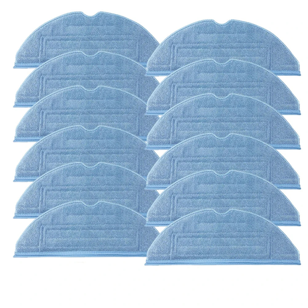 RoboClean Washable Mop Cloth Pads — Reusable Microfiber Replacement for Xiaomi Roborock S7/S7MaxV Ultra