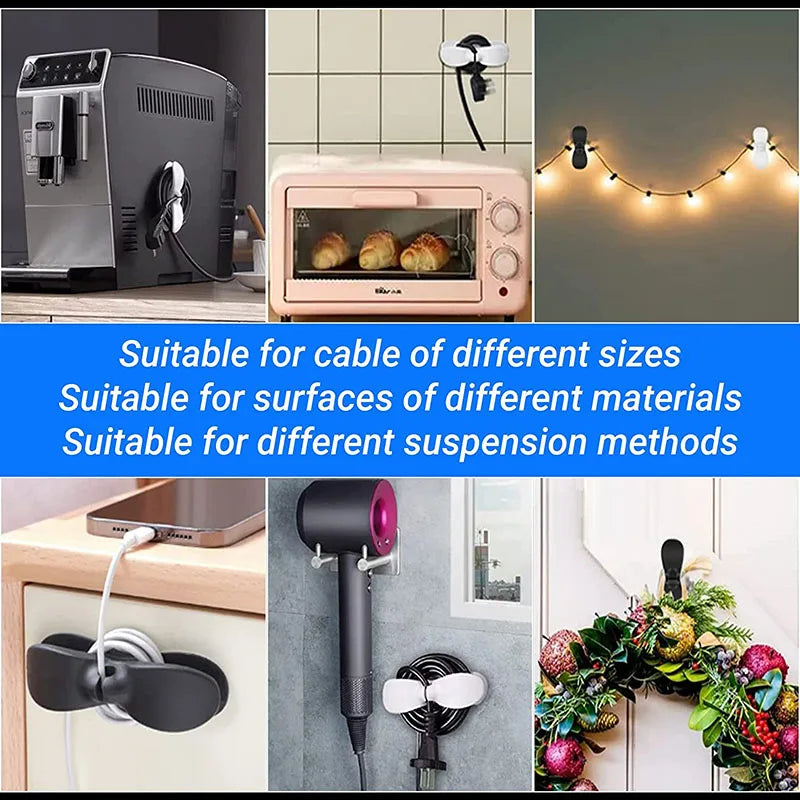 4-Piece Kitchen Cord Winder Organizer Set