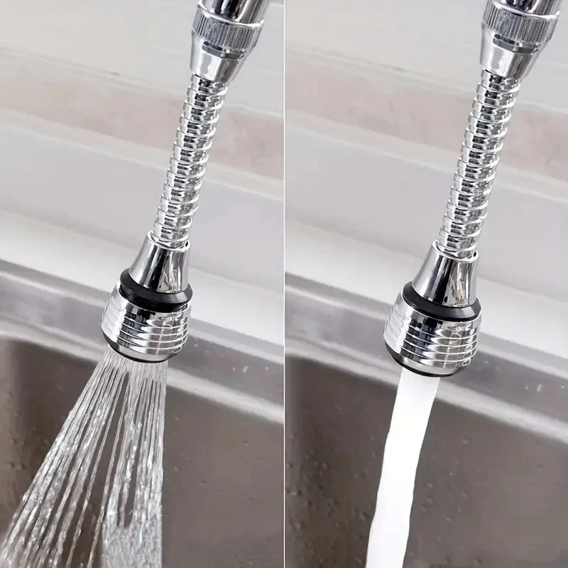 AquaShield 360° Anti-Splash Faucet Head — Water-Saving Bubbler Nozzle