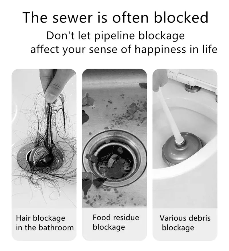 FlexiClear Pipe Dredging Brush — Flexible Drain Cleaner for Hair & Clogs