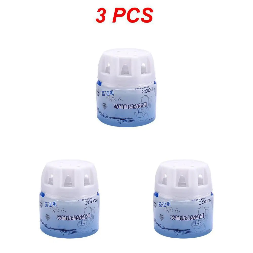 BlueWave Automatic Toilet Bowl Cleaner — Blue Bubble Deodorizing Tablets
