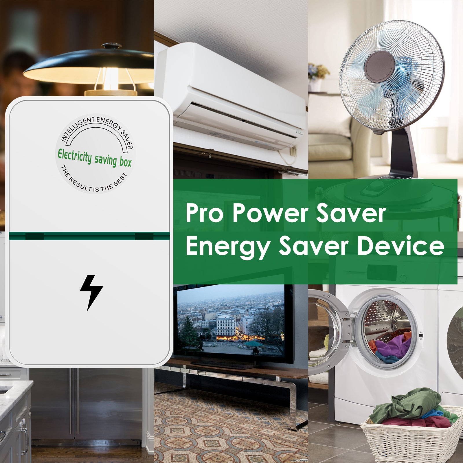 EcoVolt Power Saver — Portable Energy Saving Box (2/4 Pack)