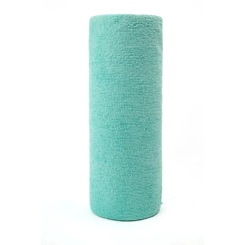 EcoWipe Reusable Microfiber Towel Roll — Washable Dish Rags & Paper Towel Replacement (20 Sheets)