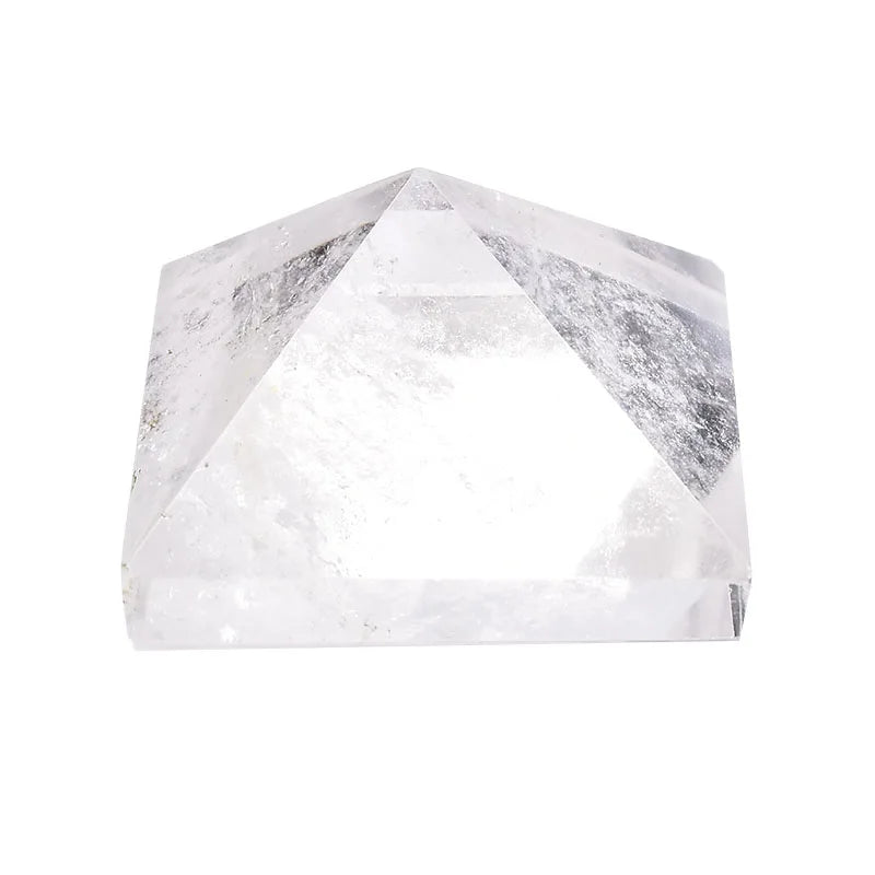 Quartz Pyramid Home Decor Ornament