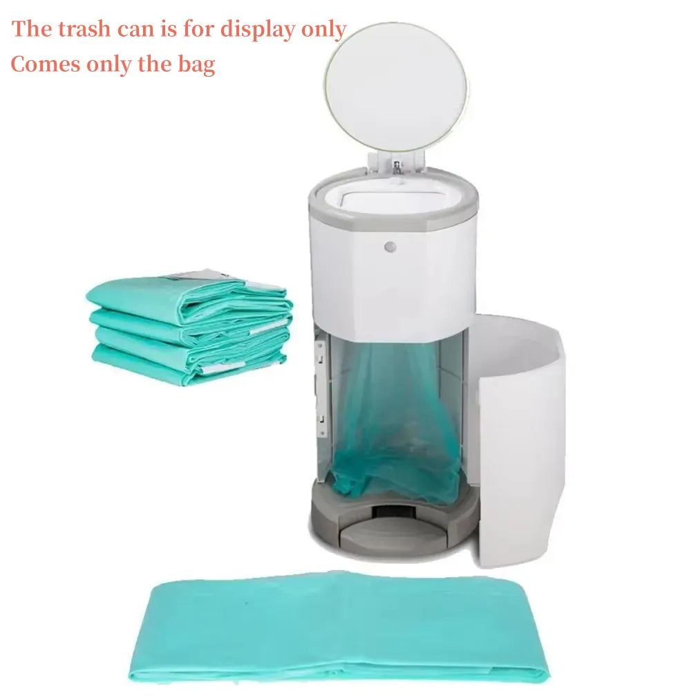 EcoTots Biodegradable Diaper Trash Bags — 3-Piece Refill Pack for 16L Buckets