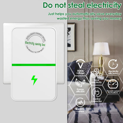 EcoVolt Power Saver — Portable Energy Saving Box (2/4 Pack)