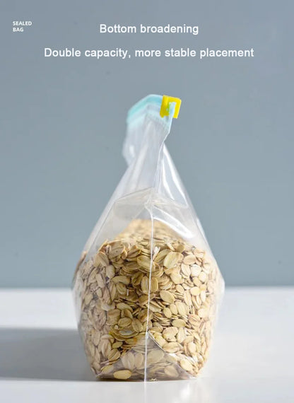 FreshSeal Reusable Food Storage Bags — BPA-Free, Leak-Proof Ziplock Freezer Bags