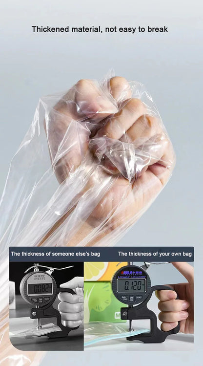 FreshSeal Reusable Food Storage Bags — BPA-Free, Leak-Proof Ziplock Freezer Bags