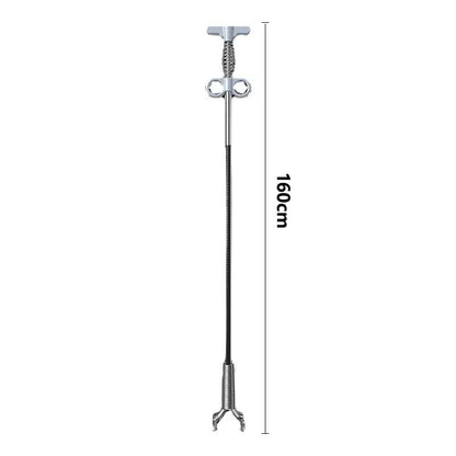 DrainMaster 160CM Sewer Snake — Spring Pipe Dredging Tool